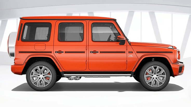 Mercedes G 63 side profile